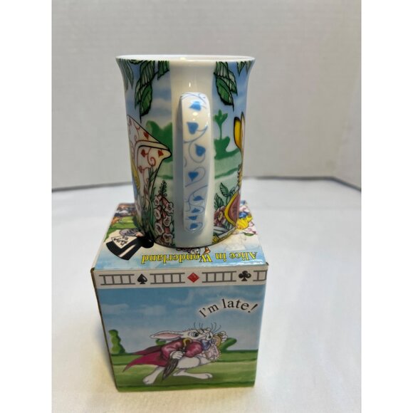 Alice In Wonderland Coffee Mug Tea Party Mad Hatter 9 oz - Picture 10 of 12